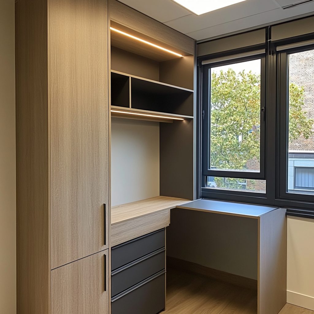 kitchen-with-desk-microwave-it
